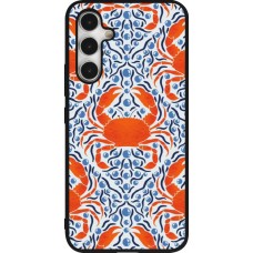 Samsung Galaxy A54 Case Hülle - Silikon schwarz Crabs and pearls Summer 2026