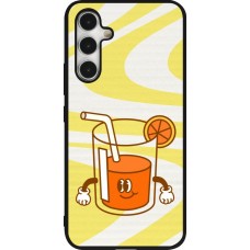 Samsung Galaxy A54 Case Hülle - Silikon schwarz Summer drink 2026