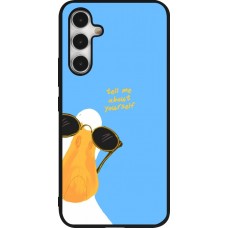 Samsung Galaxy A54 Case Hülle - Silikon schwarz Tell me about yourself Summer 2026