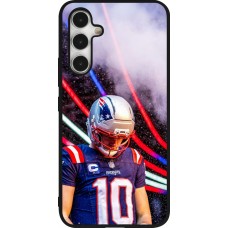Coque Samsung Galaxy A54 5G - Silicone rigide noir Super Bowl 26 Patriots 3