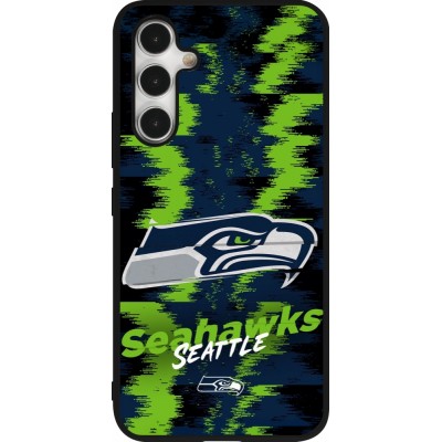 Samsung Galaxy A54 Case Hülle - Silikon schwarz Super Bowl 26 Seattle 2