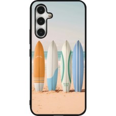 Coque Samsung Galaxy A54 5G - Silicone rigide noir Summer surfboard 2025