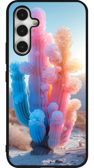 Coque Samsung Galaxy A54 5G - Silicone rigide noir Artificial vegetation 2025