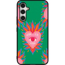 Coque Samsung Galaxy A54 5G - Silicone rigide noir Viva la vida 2026