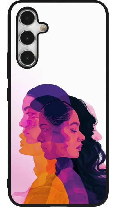 Samsung Galaxy A54 Case Hülle - Silikon schwarz Womens day 2026 10