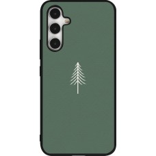 Samsung Galaxy A54 Case Hülle - Silikon schwarz Christmas 22 minimalist tree
