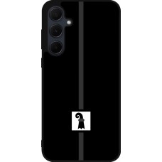 Samsung Galaxy A55 5G Case Hülle - Silikon schwarz Kanton BS schwarz