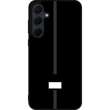 Samsung Galaxy A55 5G Case Hülle - Silikon schwarz Kanton FR schwarz