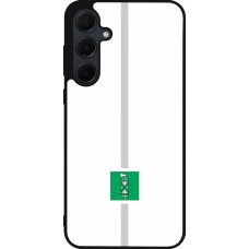 Samsung Galaxy A55 5G Case Hülle - Silikon schwarz Kanton SG weiss