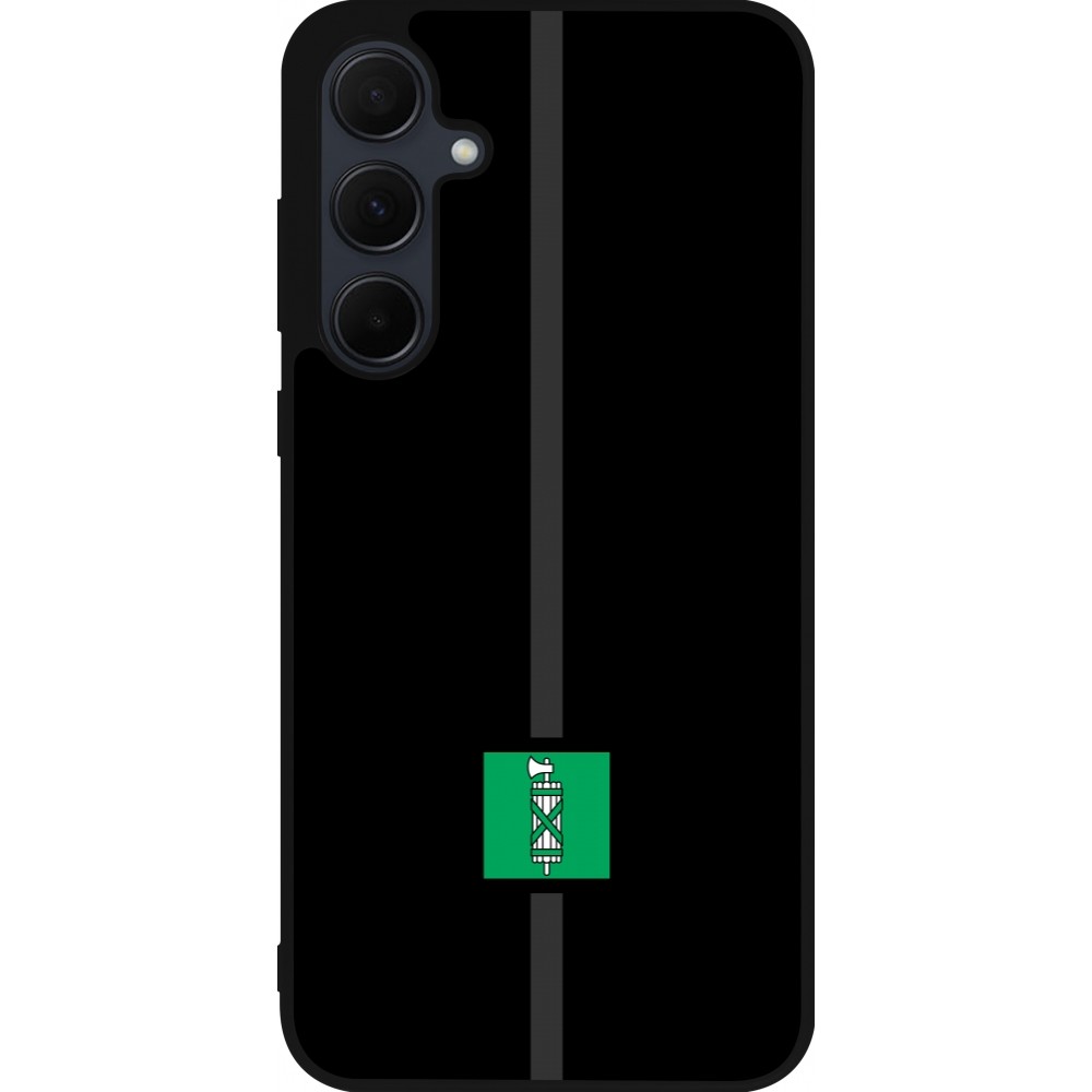 Samsung Galaxy A55 5G Case Hülle - Silikon schwarz Kanton SG schwarz