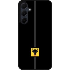 Samsung Galaxy A55 5G Case Hülle - Silikon schwarz Kanton UR schwarz