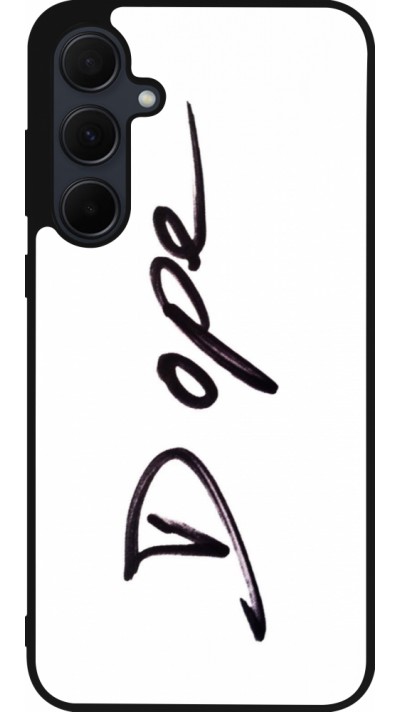 Coque Samsung Galaxy A55 5G - Silicone rigide noir Dope