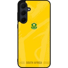 Samsung Galaxy A55 5G Case Hülle - Silikon schwarz Südafrika 2026 personalisierbares Fussballtrikot