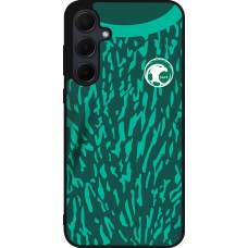Samsung Galaxy A55 5G Case Hülle - Silikon schwarz Saudi-Arabien 2022 personalisierbares Fussballtrikot