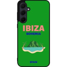 Samsung Galaxy A55 5G Case Hülle - Silikon schwarz Pop Summer Destination Ibiza