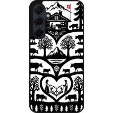 Samsung Galaxy A55 5G Case Hülle - Silikon schwarz Poya Schweiz 2