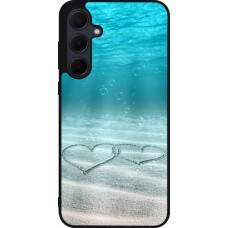 Coque Samsung Galaxy A55 5G - Silicone rigide noir Summer 18 19