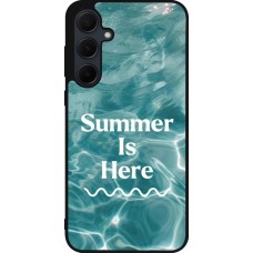 Coque Samsung Galaxy A55 5G - Silicone rigide noir Summer 2025 Summer is here