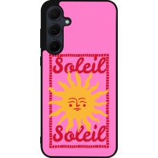 Coque Samsung Galaxy A55 5G - Silicone rigide noir Sun sun 2026