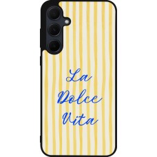 Coque Samsung Galaxy A55 5G - Silicone rigide noir The good life 2026