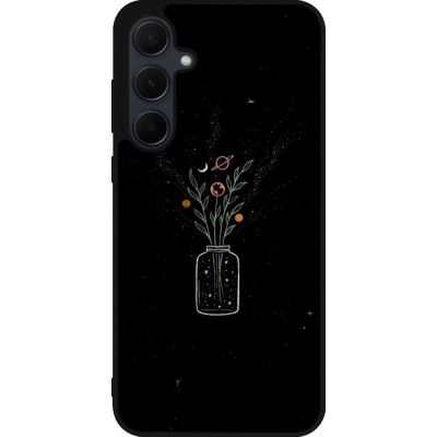 Samsung Galaxy A55 5G Case Hülle - Silikon schwarz Vase black