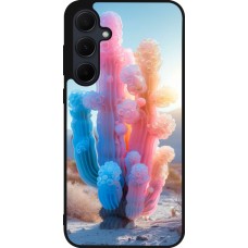 Coque Samsung Galaxy A55 5G - Silicone rigide noir Artificial vegetation 2025