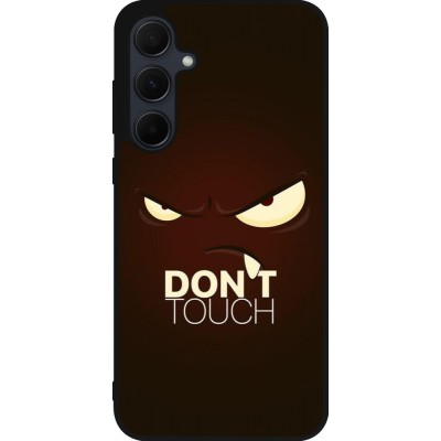 Coque Samsung Galaxy A56 - Silicone rigide noir Angry Dont Touch