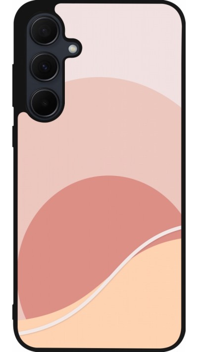 Samsung Galaxy A56 Case Hülle - Silikon schwarz Autumn 22 abstract sunrise