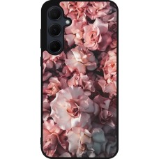 Samsung Galaxy A56 Case Hülle - Silikon schwarz Beautiful Roses