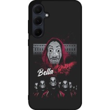 Coque Samsung Galaxy A56 - Silicone rigide noir Bella Ciao