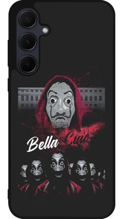 Samsung Galaxy A56 Case Hülle - Silikon schwarz Bella Ciao