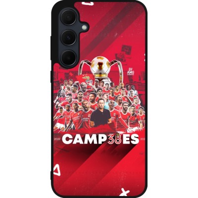 Coque Samsung Galaxy A56 - Silicone rigide noir Benfica Campeoes 2023