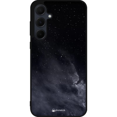 Coque Samsung Galaxy A56 - Silicone rigide noir Black Sky Clouds