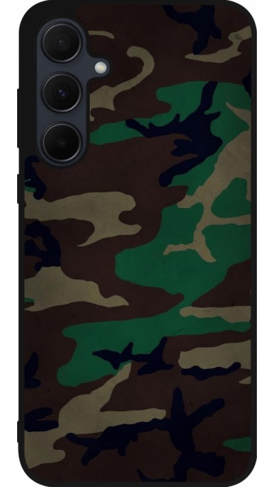 Samsung Galaxy A56 Case Hülle - Silikon schwarz Camouflage 3