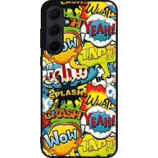 Samsung Galaxy A56 Case Hülle - Silikon schwarz Cartoons slogans