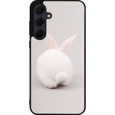 Coque Samsung Galaxy A56 - Silicone rigide noir Easter 2024 bunny butt