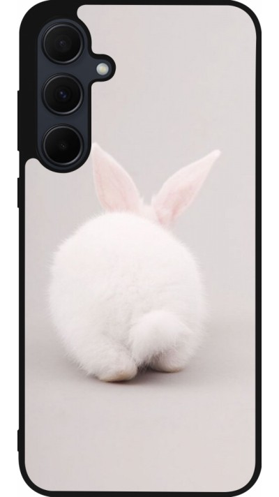 Coque Samsung Galaxy A56 - Silicone rigide noir Easter 2024 bunny butt