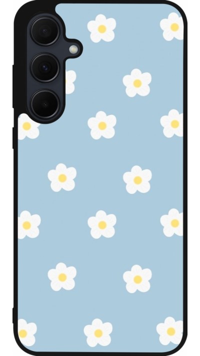 Coque Samsung Galaxy A56 - Silicone rigide noir Easter 2024 daisy flower
