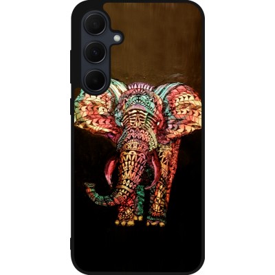 Samsung Galaxy A56 Case Hülle - Silikon schwarz Elephant 02