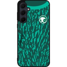Coque Samsung Galaxy A56 - Silicone rigide noir Maillot de football Arabie saoudite 2022 personnalisable