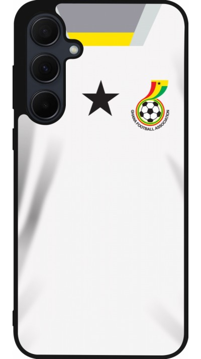 Samsung Galaxy A56 Case Hülle - Silikon schwarz Ghana 2022 personalisierbares Fussballtrikot