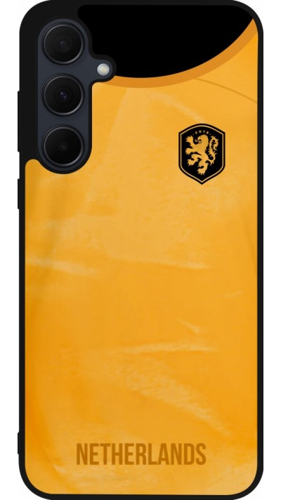 Samsung Galaxy A56 Case Hülle - Silikon schwarz Holland 2022 personalisierbares Fußballtrikot