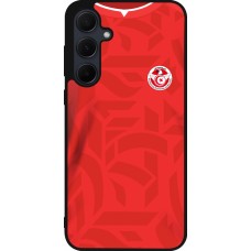 Samsung Galaxy A56 Case Hülle - Silikon schwarz Tunesien 2022 personalisierbares Fussballtrikot