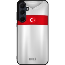 Samsung Galaxy A56 Case Hülle - Silikon schwarz Türkei personalisierbares Fussballtrikot