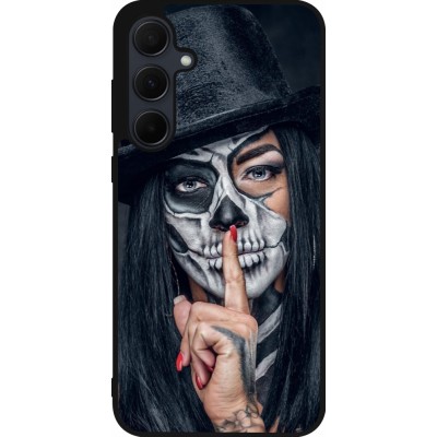 Samsung Galaxy A56 Case Hülle - Silikon schwarz Halloween 18 19