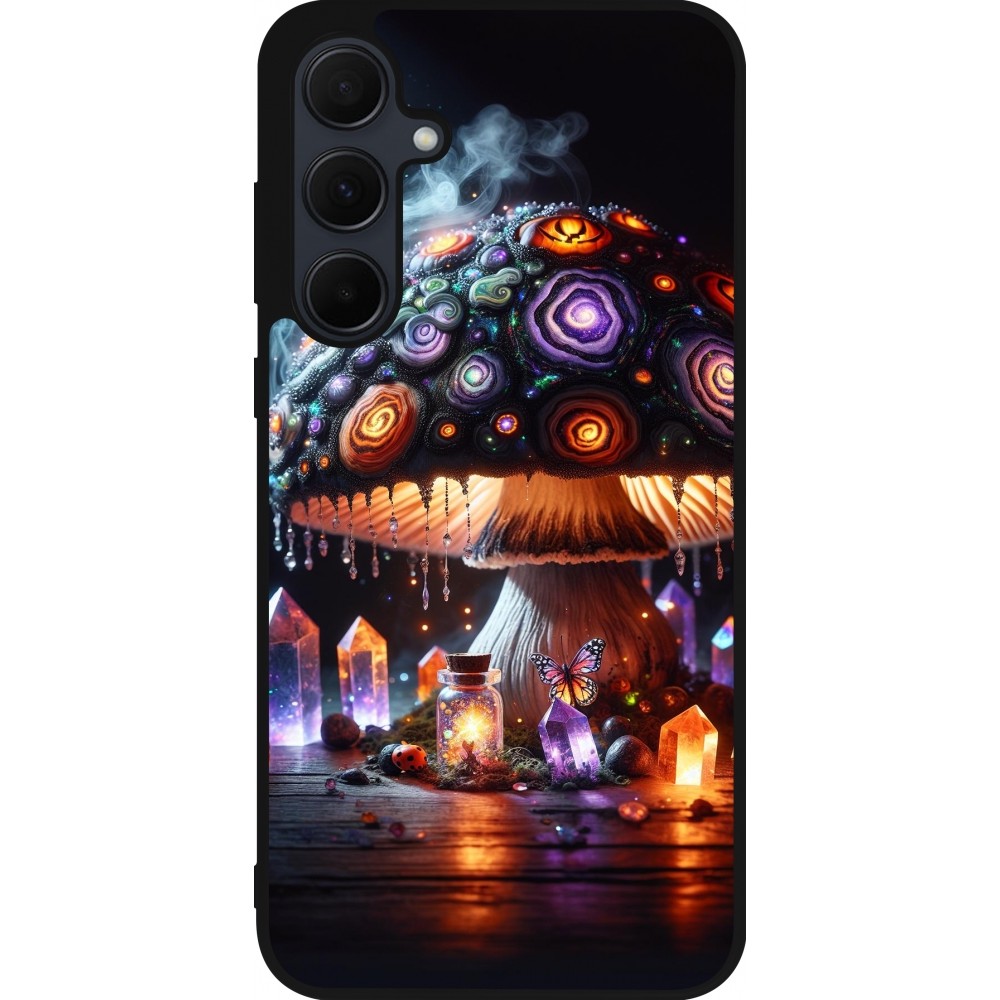 Coque Samsung Galaxy A56 - Silicone rigide noir Halloween Potion Magic