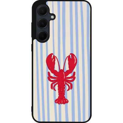 Coque Samsung Galaxy A56 - Silicone rigide noir Red lobster 2026