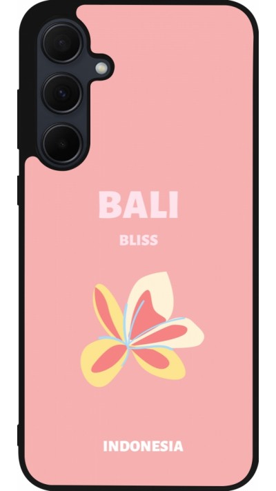Coque Samsung Galaxy A56 - Silicone rigide noir Pop Summer Destination Bali