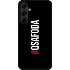 Coque Samsung Galaxy A56 - Silicone rigide noir Qsafoda 1