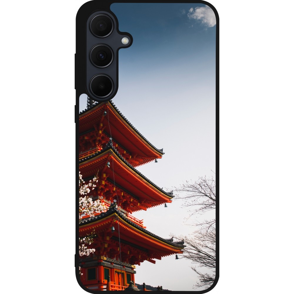 Samsung Galaxy A56 Case Hülle - Silikon schwarz Spring 23 Japan